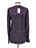 Veronica Beard 100% Rayon Purple Long Sleeve Blouse Size 4 - photo 2