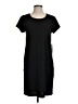 Caslon Solid Black Casual Dress Size S - photo 1