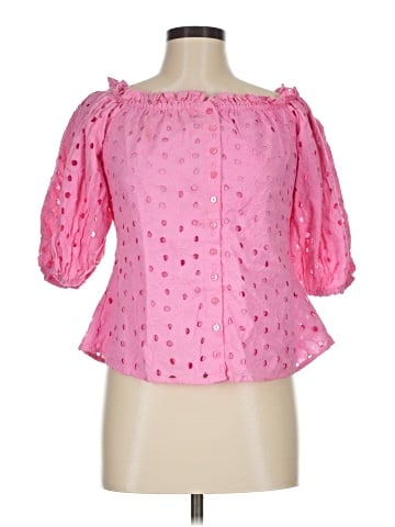 Boston Proper 3/4 Sleeve Blouse (view 1)