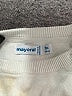 Mayoral 100% Cotton Stripes White Pullover Sweater 6-9 MO / 9 MO - photo 3