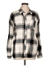 Thread & Supply Plaid Gray Long Sleeve Button-Down Shirt Size L - photo 1