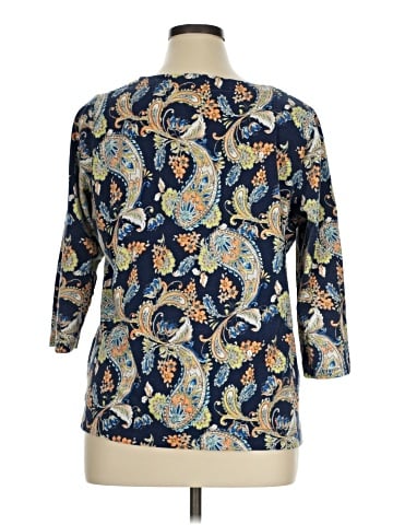 Talbots Outlet 3/4 Sleeve Blouse (view 2)