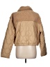 Athleta 100% Polyester Tan Faux Fur Jacket Size L - photo 2