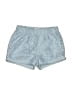 Btween 100% Polyester Stars Blue Denim Shorts Size 4 - photo 1
