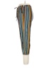 Shein 100% Viscose Stripes Teal Casual Pants Size L - photo 5