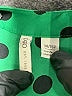 Cato 100% Polyester Polka Dots Green 3/4 Sleeve Blouse Size 14 - photo 7