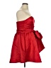 Unbranded 100% Polyester Red Cocktail Dress Size XL - photo 4