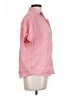 Grayson 100% Linen Pink Short Sleeve Blouse Size Sm (2) - photo 4