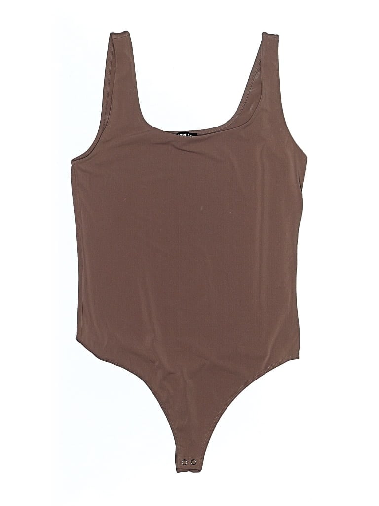 Pre-owned Express Bodysuit In Brown
