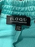ELOQUII 100% Polyester Metallic Teal Shorts Size 22 Plus - photo 3