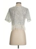 Talgui Metallic Silver Short Sleeve T-Shirt Size P (petite) - photo 2