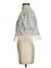 Talgui Metallic Silver Short Sleeve T-Shirt Size P (petite) - photo 5
