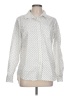 Gap Outlet Polka Dots White Long Sleeve Blouse Size L - photo 1