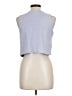 Automet Blue Sleeveless Blouse Size L - photo 2