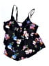 Unbranded Floral Black Swimsuit Top Size XL - photo 1