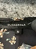 Olivaceous 100% Polyester Floral Black Casual Dress Size M - photo 7
