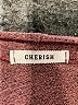 Cherish Burgundy Cardigan Size L - photo 7