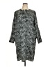 St. John 100% Silk Paisley Gray Casual Dress Size XL - photo 1