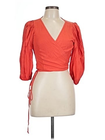 Young Fabulous & Broke 3/4 Sleeve Blouse (view 1)
