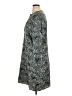 St. John 100% Silk Paisley Gray Casual Dress Size XL - photo 5