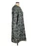 St. John 100% Silk Paisley Gray Casual Dress Size XL - photo 4