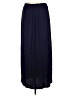 Primark Solid Blue Casual Skirt Size 8 - photo 2