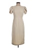 Donna Morgan Solid Tan Casual Dress Size 2 - photo 1