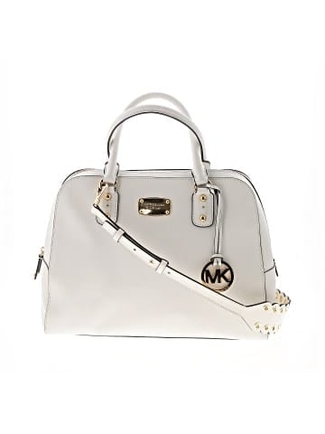 MICHAEL Michael Kors Leather Satchel (view 1)