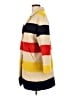Boden 100% Polyester Stripes Yellow Coat Size 8 - photo 5