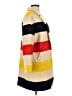 Boden 100% Polyester Stripes Yellow Coat Size 8 - photo 4