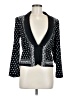 White House Black Market 100% Polyester Polka Dots Black Blazer Size 6 - photo 1
