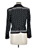 White House Black Market 100% Polyester Polka Dots Black Blazer Size 6 - photo 2