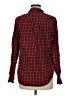 Old Navy 100% Cotton Plaid Red Long Sleeve Button-Down Shirt Size M (tall) - photo 2