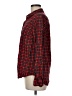 Old Navy 100% Cotton Plaid Red Long Sleeve Button-Down Shirt Size M (tall) - photo 5