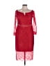 Unbranded Red Cocktail Dress Size L - photo 1