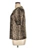 Wild Fable Animal Print Brown Short Sleeve Blouse Size 1X - photo 5