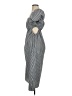 Aqua Checkered-gingham Gray Casual Dress Size XS (estimated) - photo 5