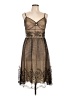 Max Studio Black Brown Cocktail Dress Size 10 - photo 1