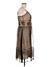 Max Studio Black Brown Cocktail Dress Size 10 - photo 4
