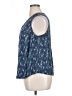 Nic + Zoe Blue Sleeveless Blouse Size 1X - photo 5