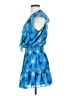 Ramy Brook 100% Polyester Tie-dye Blue Cocktail Dress Size S - photo 5