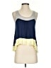 Elodie 100% Rayon Blue Sleeveless Blouse Size XS - photo 1