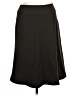 Donna Morgan 100% Polyester Solid Black Casual Skirt Size 10 Petite - photo 1