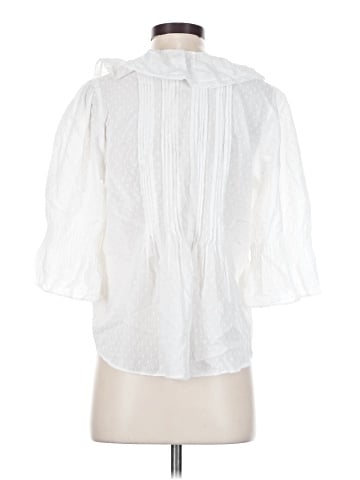 Anthropologie 3/4 Sleeve Blouse (view 2)