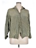 Wild Rose Green 3/4 Sleeve Button-Down Shirt Size XL (estimated) - photo 1