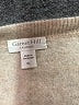 Garnet Hill 100% Cashmere Tan Cashmere Pullover Sweater Size XL - photo 7