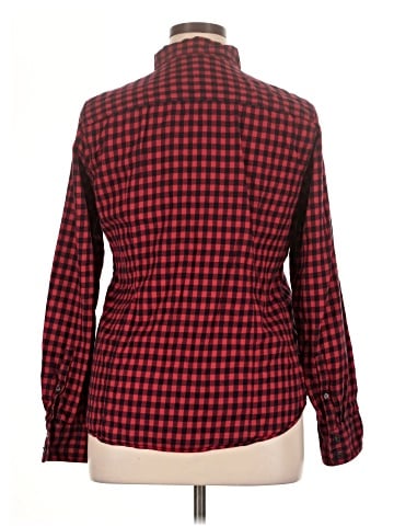 J.Crew Factory Store Long Sleeve Button-Down Shirt (view 2)