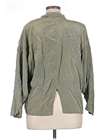 Wild Rose 3/4 Sleeve Button-Down Shirt (view 2)