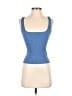 Sandro Blue Sleeveless Top Size Sm (1) - photo 1