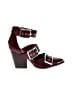 Unbranded Burgundy Heels Size 7 1/2 - photo 1